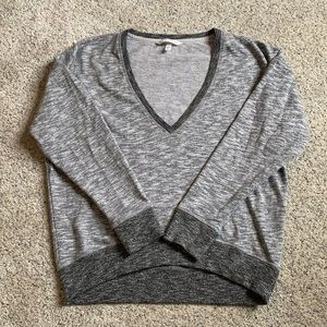 Victoria’s Secret Grey V- Neck Sweater